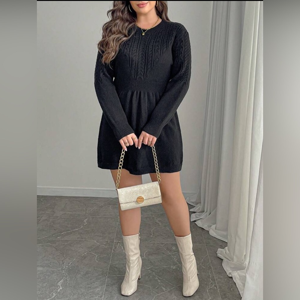 👠 3 for $ 30👠 Black Knit Sweater Dress 👠 3 for $ 30👠